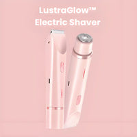 LustraGlow Electric 2-in-1 Body Shaver 